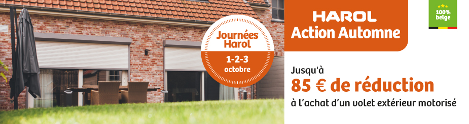 Harol et Renov'&Store vous offrent de nombreuses réductions l'achat de vos portes de garage, stores bannes ou solutions vivre dehors jusqu'au 14 novembre 2021