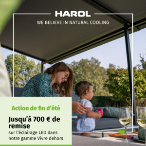 Harol et Renov'&Store vous offrent de nombreuses réductions l'achat de vos stores bannes ou solutions vivre dehors jusqu'au 13 novembre 2022